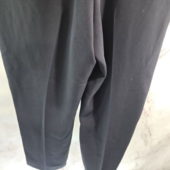 Reiss Pants Womens 8 Blue Pull On Drawstring Office Navy Elastic Commuter - Picture 7 of 12